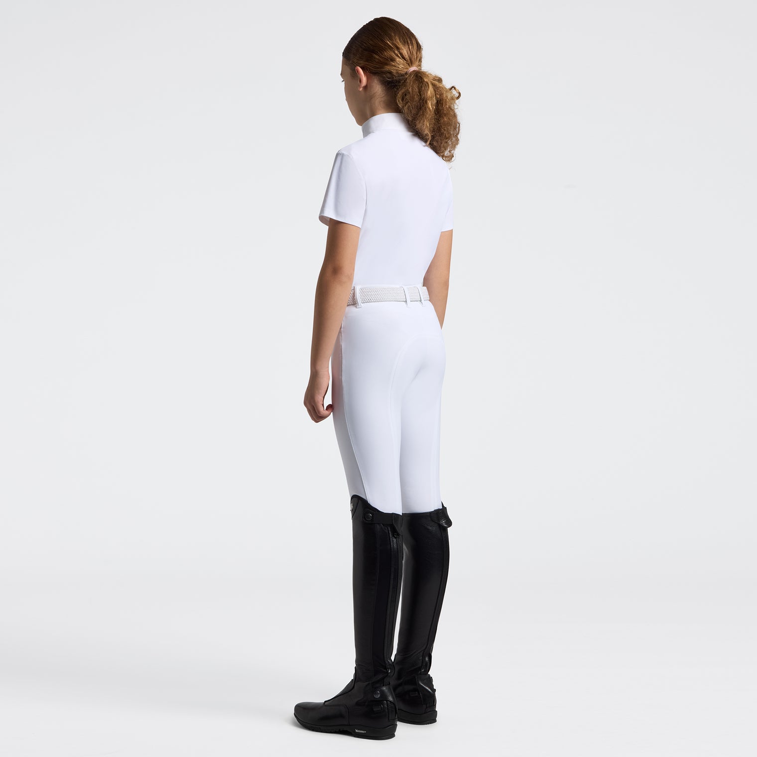 Blusa Competition Junior Mujer Blanca