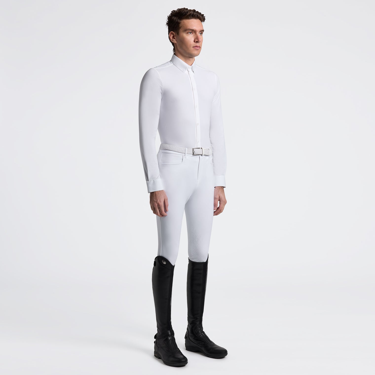 Camisa Hombre Guibert Manga Larga Blanco