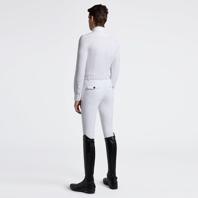 Camisa Hombre Guibert Manga Larga Blanco