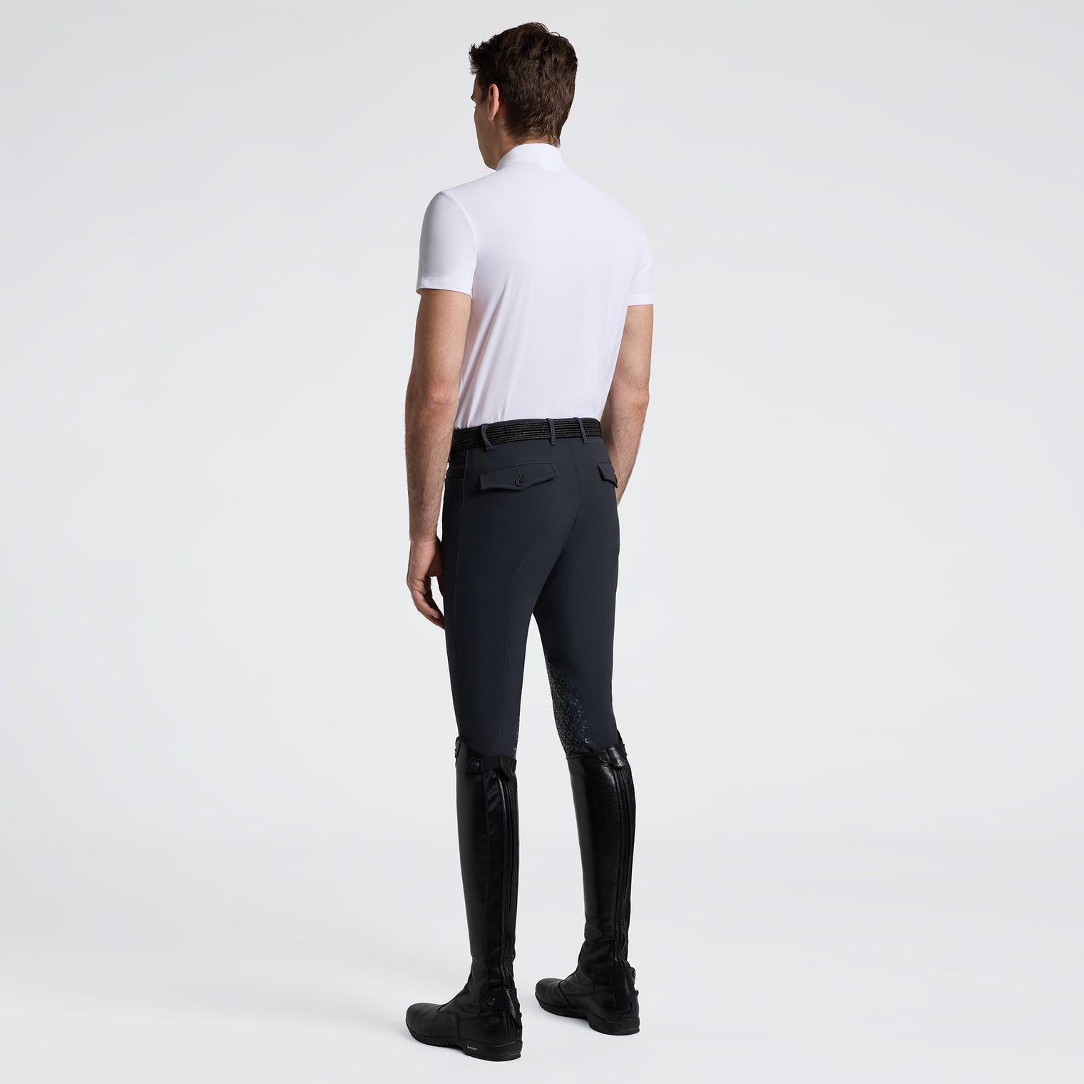 Polera de Entrenamiento Hombre Blanca