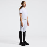 Blusa Competition Junior Mujer Blanca