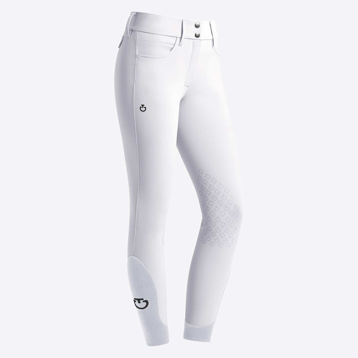American Breeches Mujer con Bolsillo Blanco