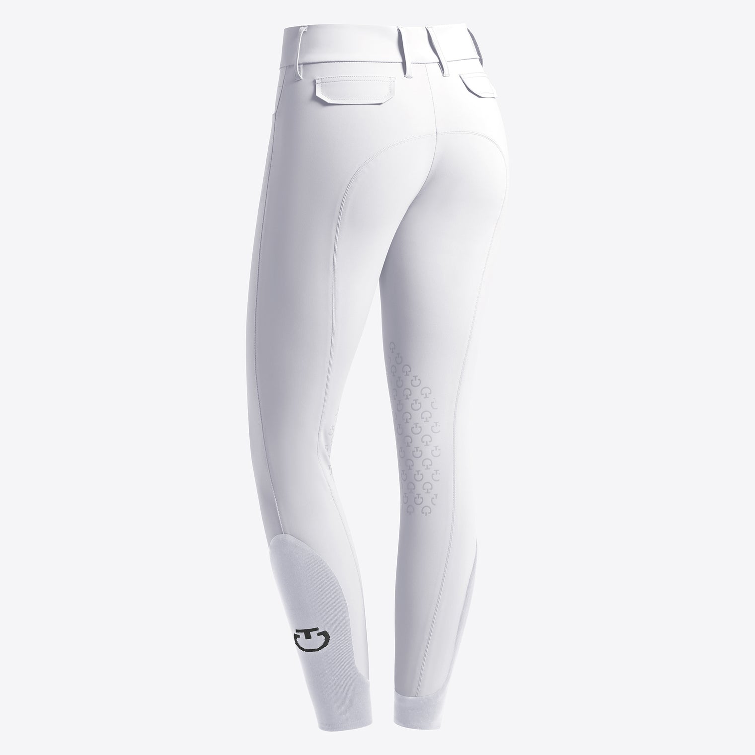 American Breeches Mujer con Bolsillo Blanco