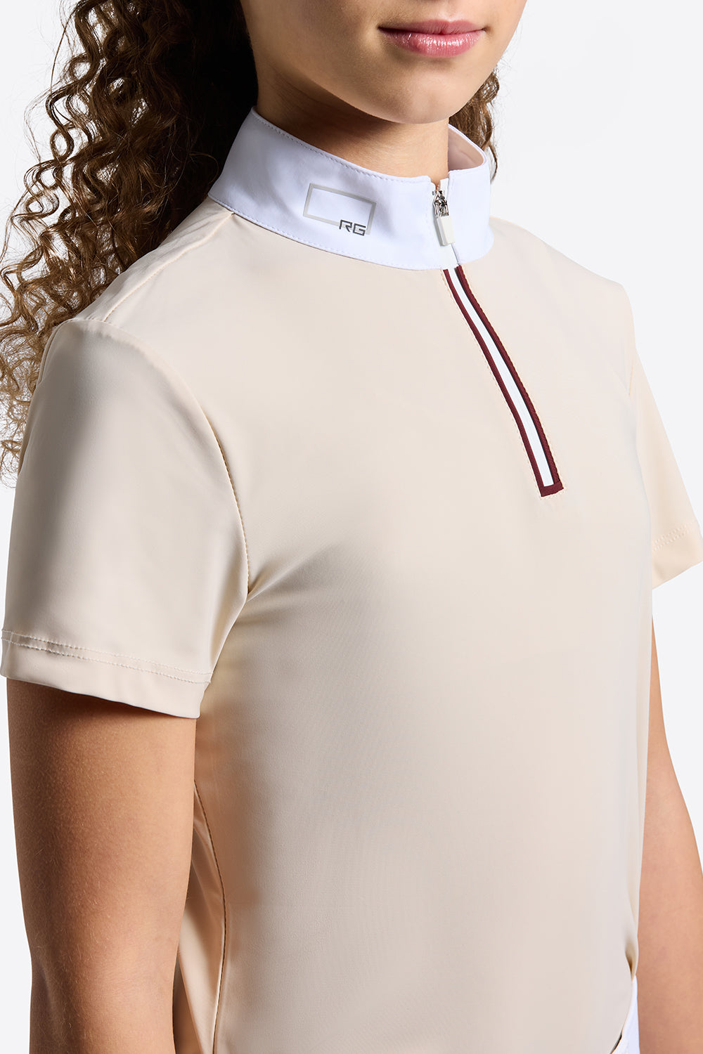 Polera de Concurso Niña Beige