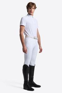 Polera de Concurso Hombre Blanca