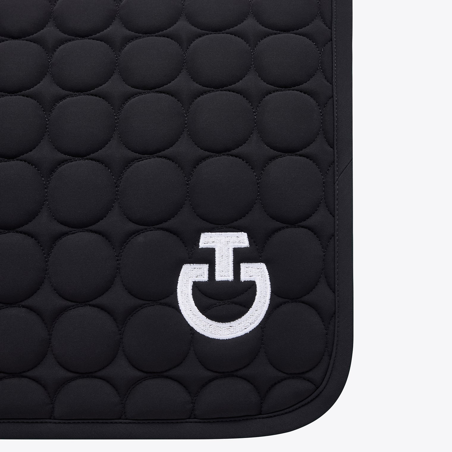 Mandil de Salto Negro con Logo Blanco