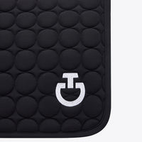 Mandil de Salto Negro con Logo Blanco
