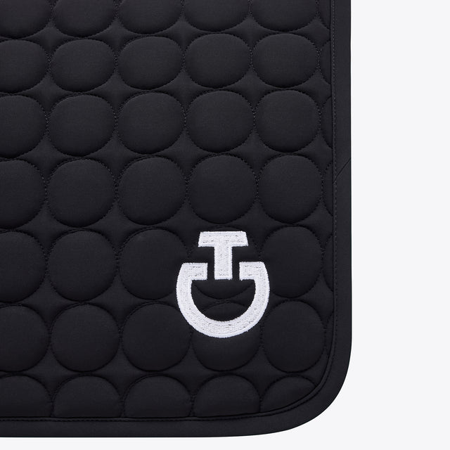 Mandil de Salto Negro con Logo Blanco